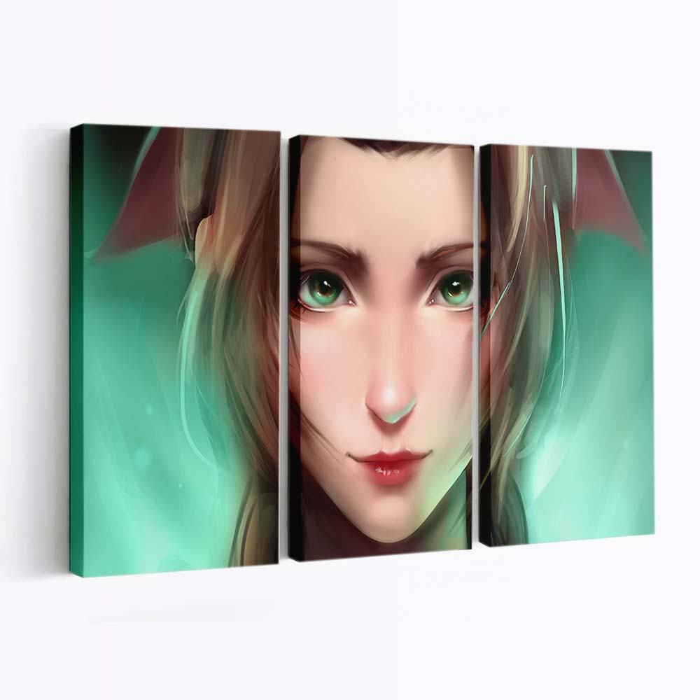 aerith ff7 fan art 4k 0y